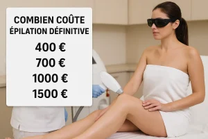 combien coute epilation definitive