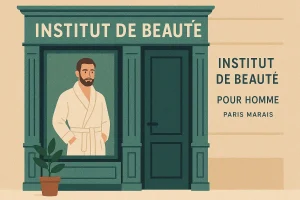 institut de beauté pour homme paris marais