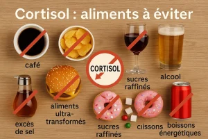cortisol aliment à éviter