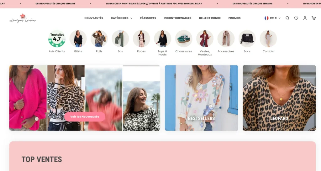 horizons lointains page site