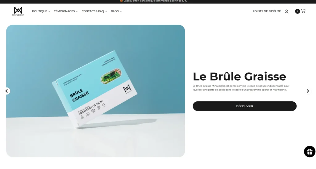 miniweight page site