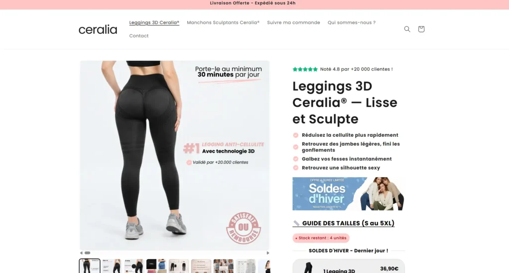 ceralia page produit