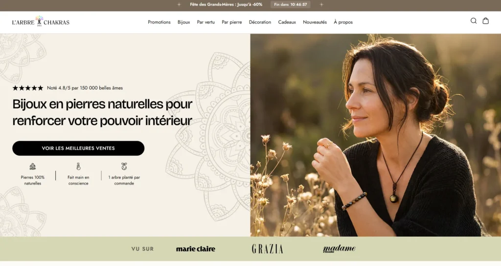 page site arbres des chackras