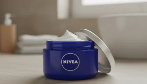 Pot de crème Nivea bleu classique, avis dermatologique sur ce soin iconique
