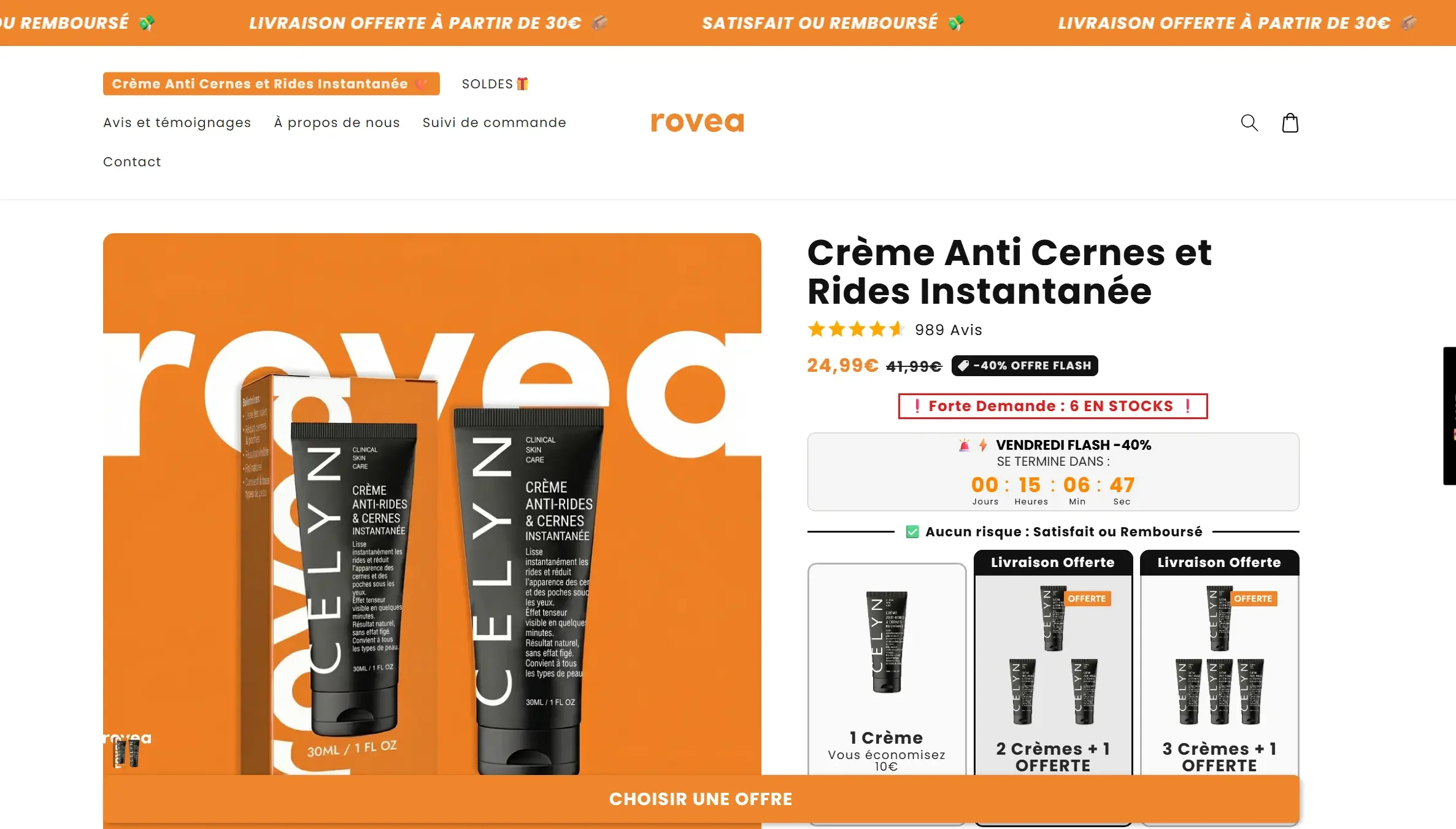 Roveaskin avis complet sur la marque et ses crèmes