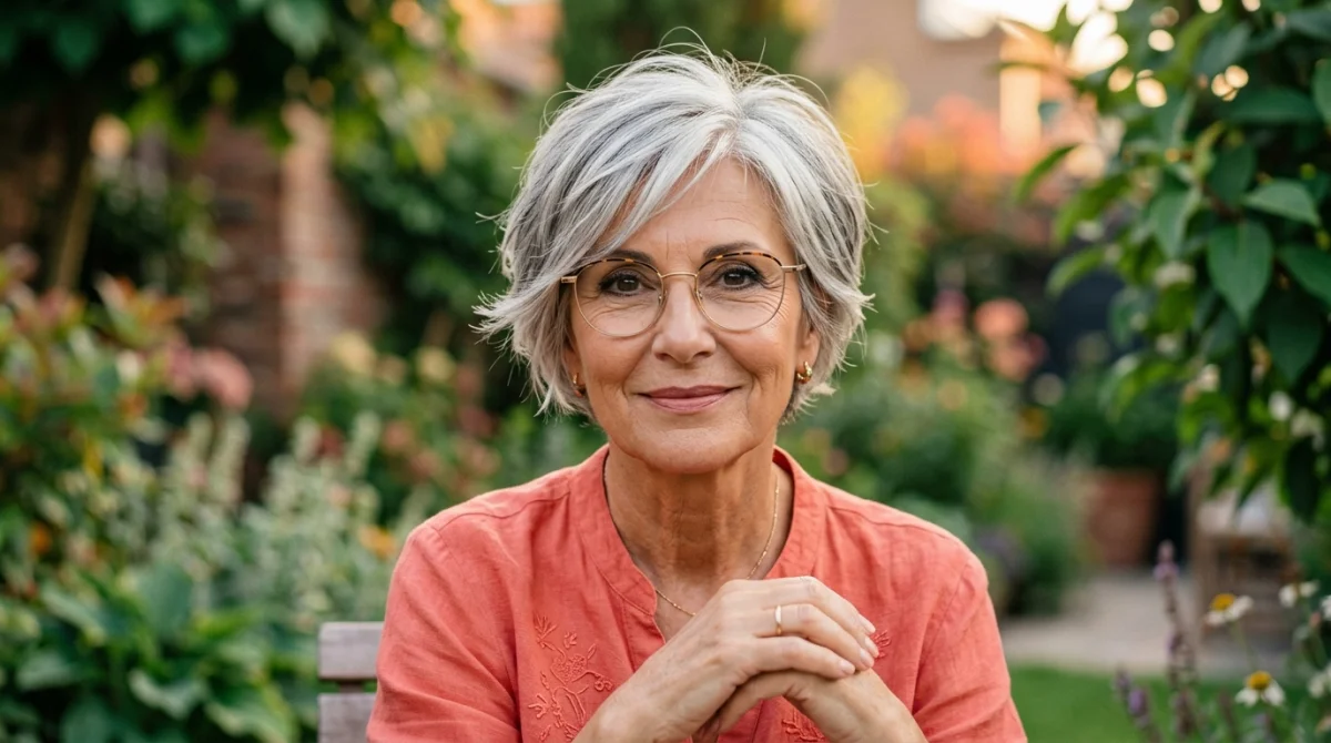 Trouver la coupe de cheveux idéale à 60 ans avec lunettes