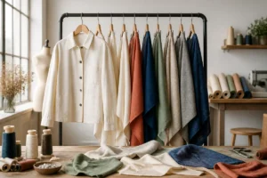 Daronnes avis : tissus upcyclés et coton biologique dans un atelier textile responsable et lumineux