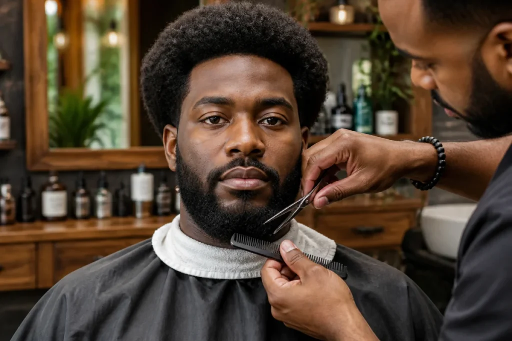 L’Atelier Barber, salon spécialisé dans l’entretien des cheveux afro et la taille précise de la barbe
